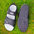 AZ Spot | Men’s Black Cross-Strap Sport Sandals - Rugged Outdoor & Casual Wear