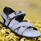 AZ Spot | Men’s Gray Cross-Strap Sport Sandals - Modern Comfort & Casual Style
