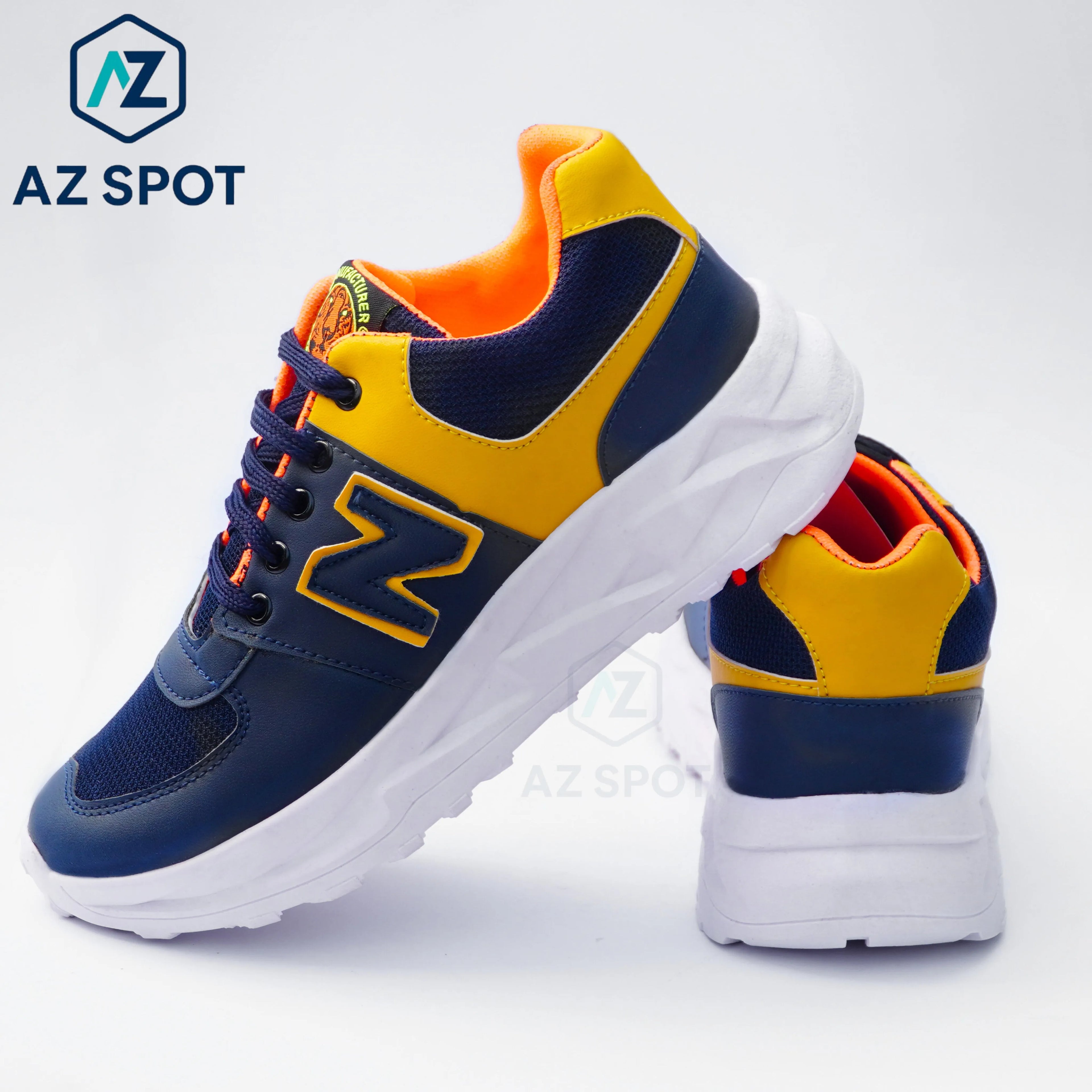 AZ Spot Men’s Sports Shoes (Blue) – Lightweight Running & Walking Sneakers | Free Delivery Pakistan