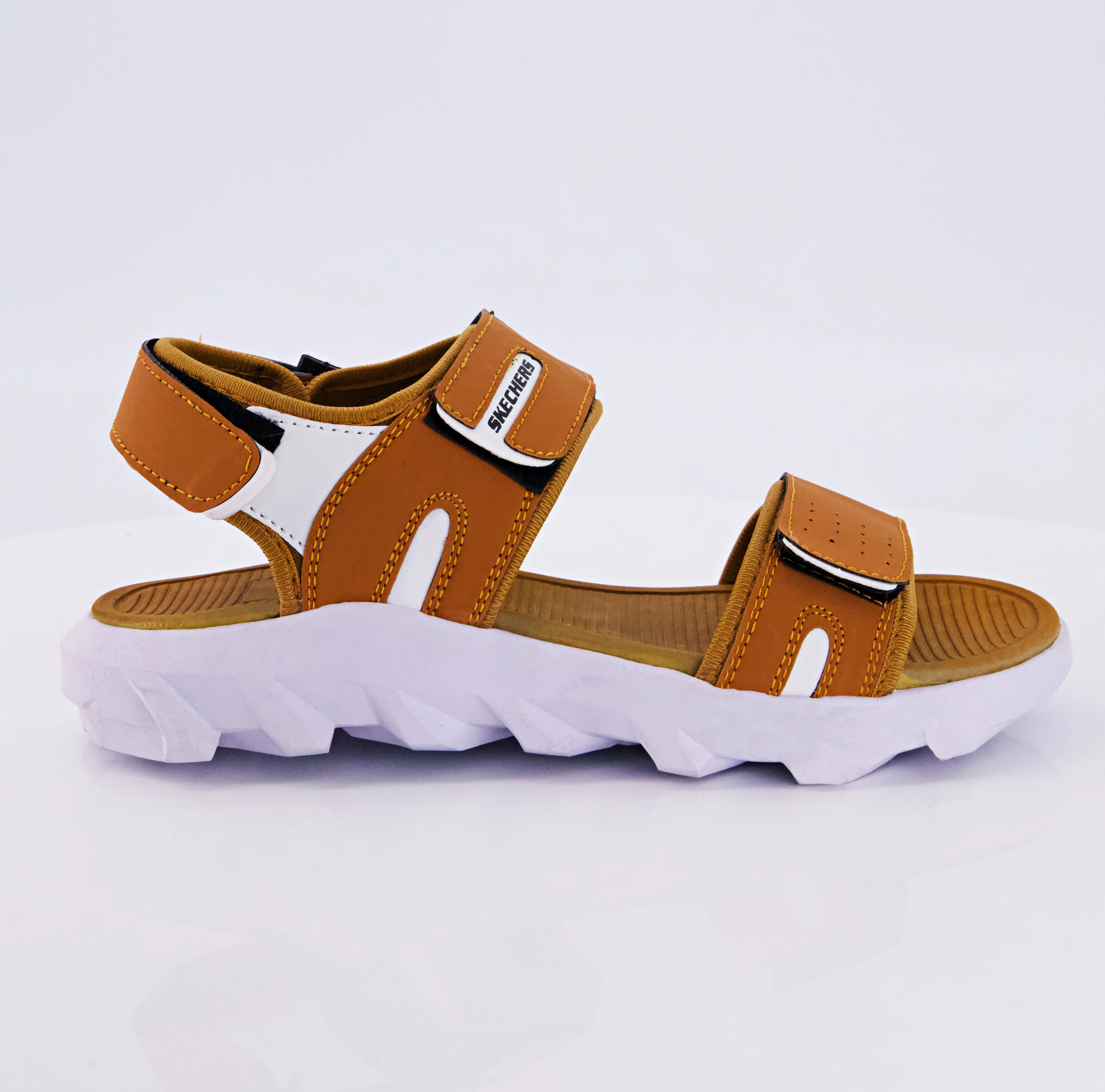 AZ Spot | Men’s Mustard Sport Sandals - Trendy Casual Walking Sandals | Skechers Style